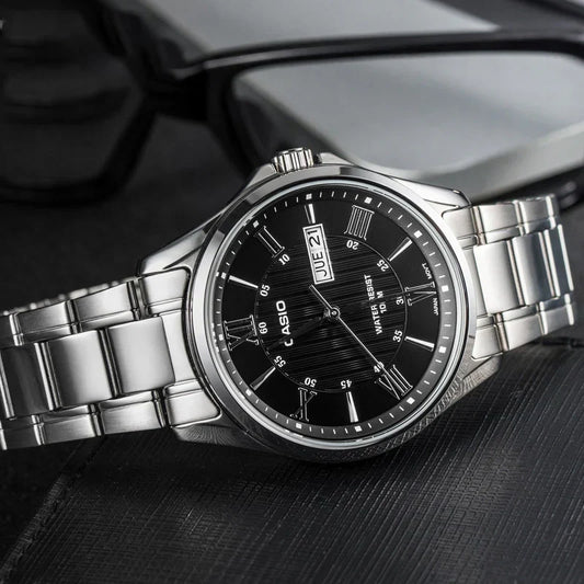 Reloj Casio MTP-1384D-1AV Negro