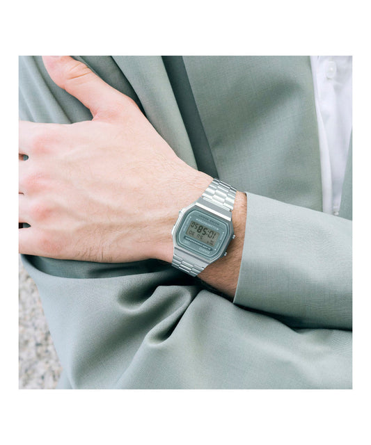 Reloj Casio Vintage A168WA-3AY Plateado