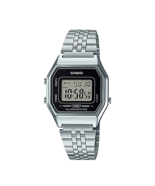 Reloj Casio Vintage LA680WA-1 Plateado