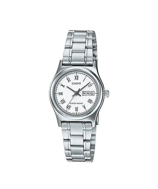 Reloj Casio LTP-V006D-7BU Blanco