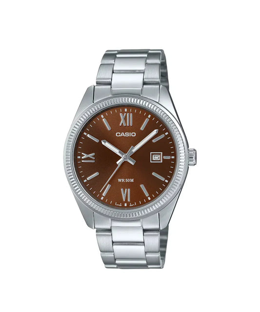 Reloj Casio MTP-1302DD-5AV Café