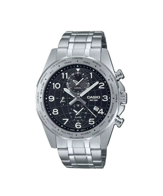 Reloj Casio MTP-W500D-1AV Negro