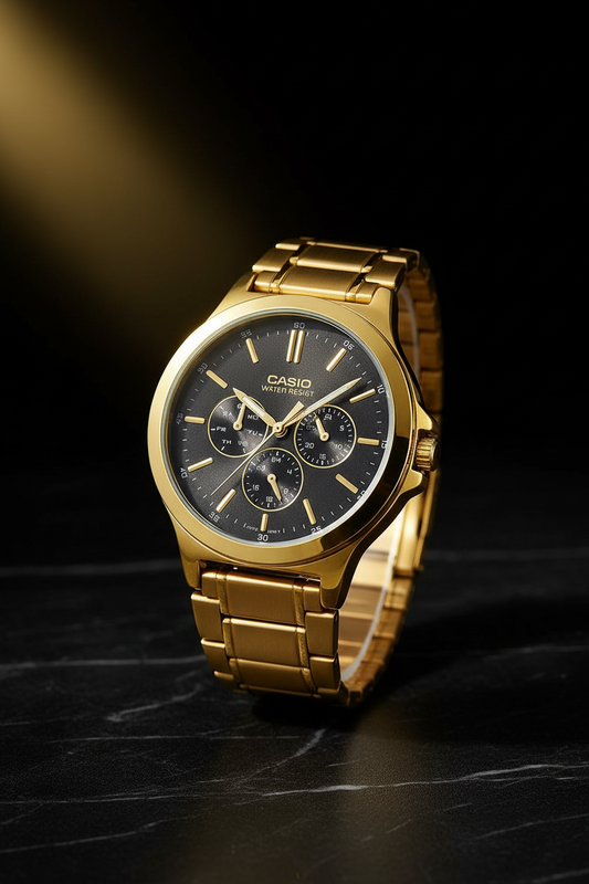 Reloj Casio MTP-V300G-1AU Negro