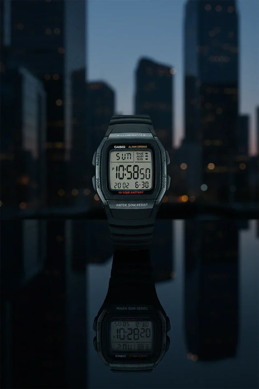 Reloj Casio W-96H-1BV Negro