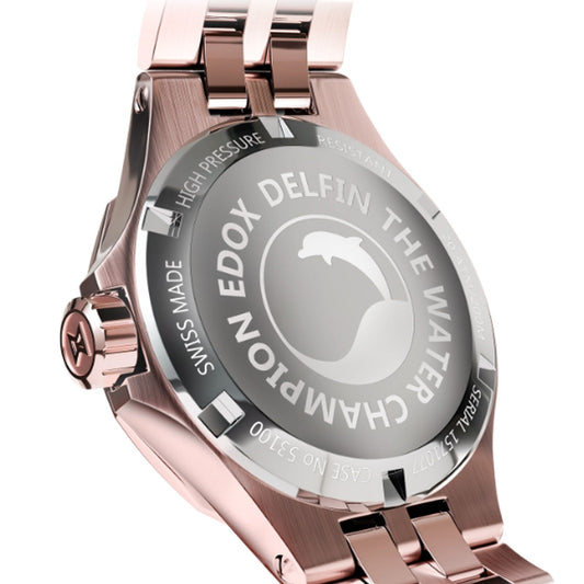 Reloj Edox Delfin Lady 53100-37RM-NANRND