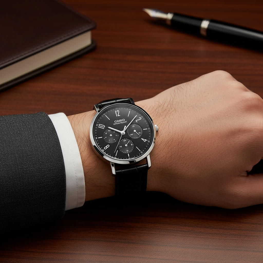 Reloj Casio MTP-VT06L-1B Negro