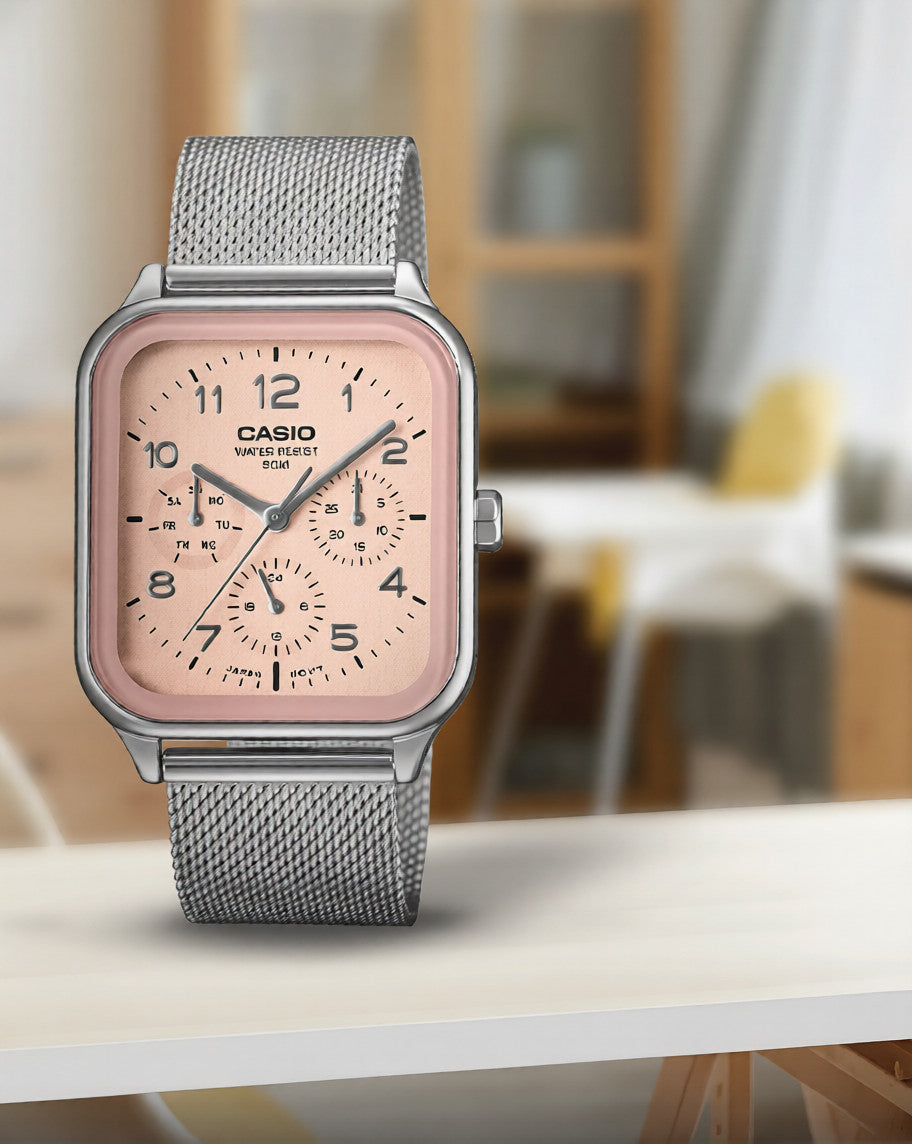 Reloj Casio MTP-M306M-4AV Rosado