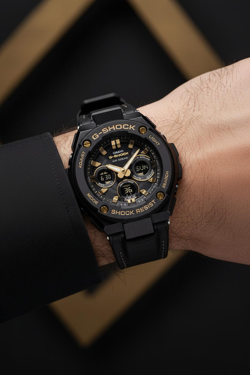 Reloj Casio G-Shock GST-S300GL-1A Negro