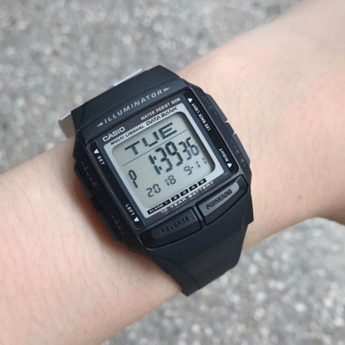Reloj Casio Vintage DB-36-1AV Negro