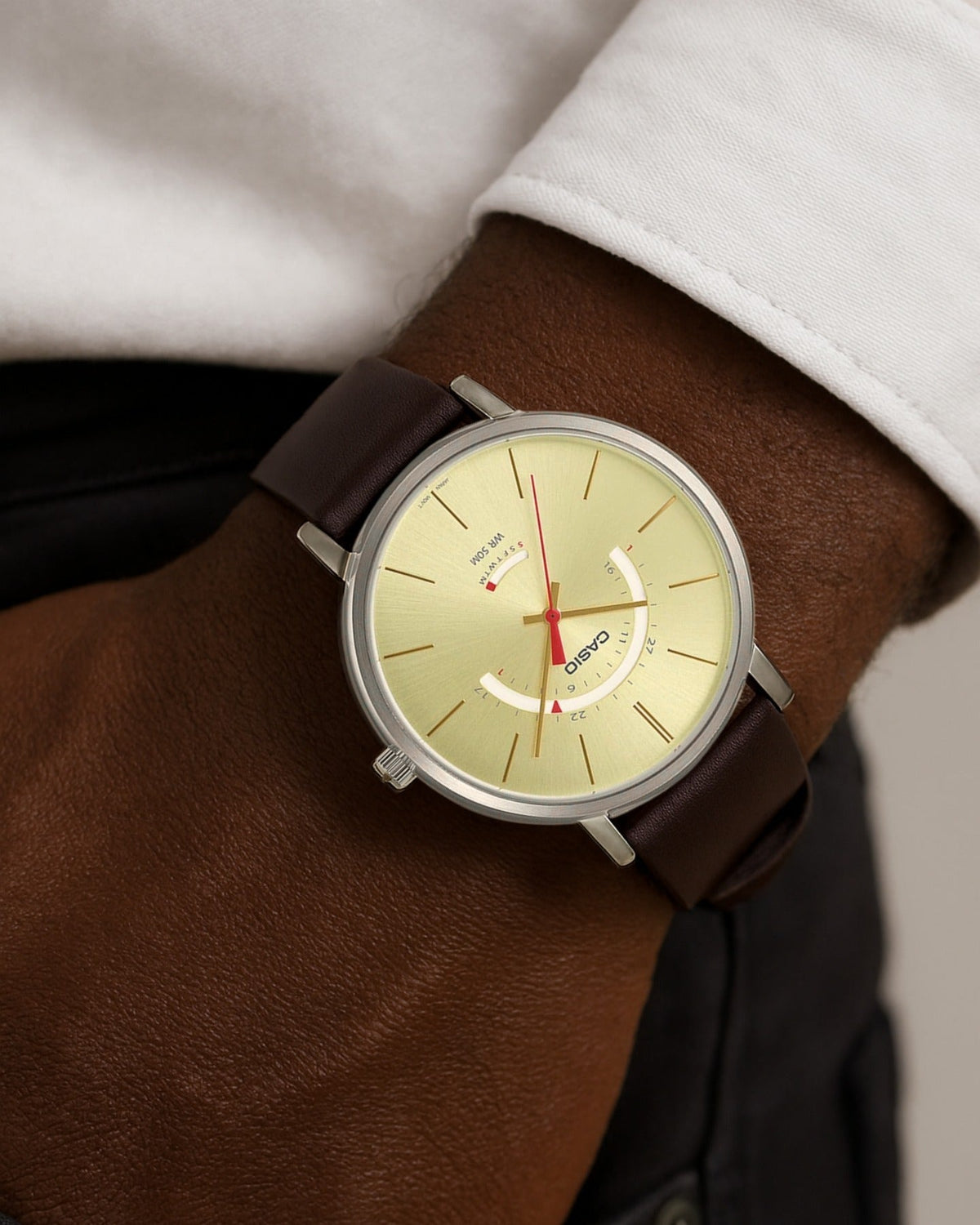Reloj Casio MTP-B105L-9AV Amarillo
