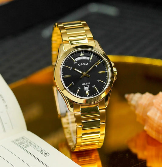 Reloj Casio MTP-1370G-1AV Negro