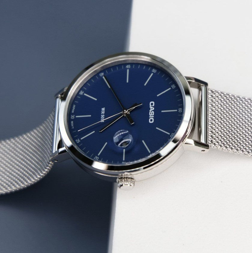 Reloj Casio MTP-B120M-2AV Azul