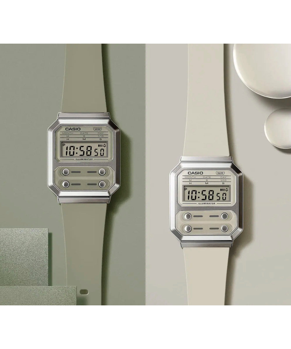 Reloj Casio Vintage A100WEF-8A Gris
