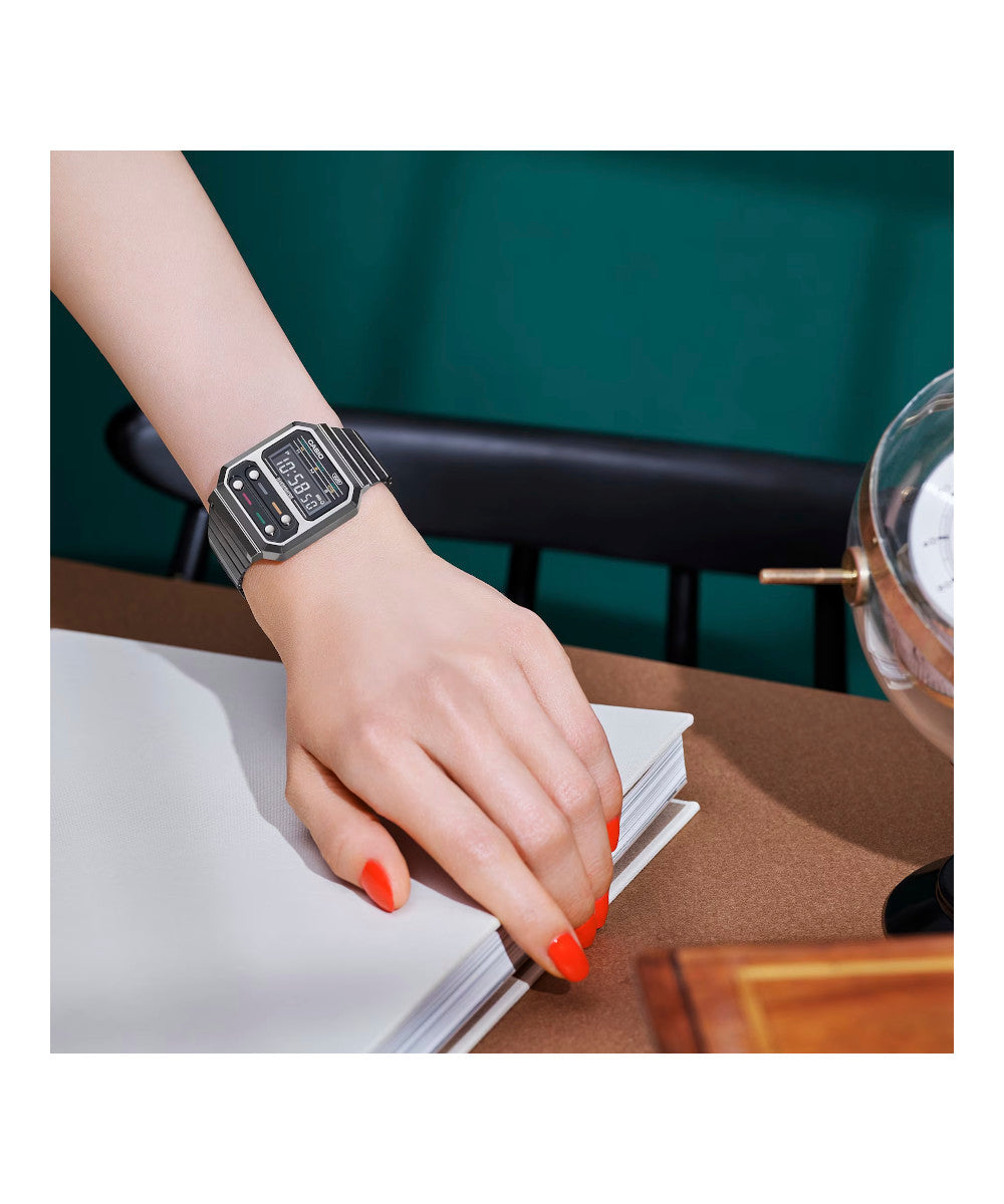 Reloj Casio Vintage A100WE-1A Plateado