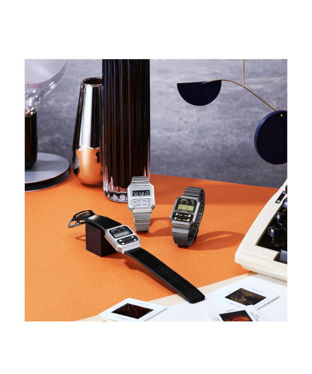 Reloj Casio Vintage A100WEF-1A Negro