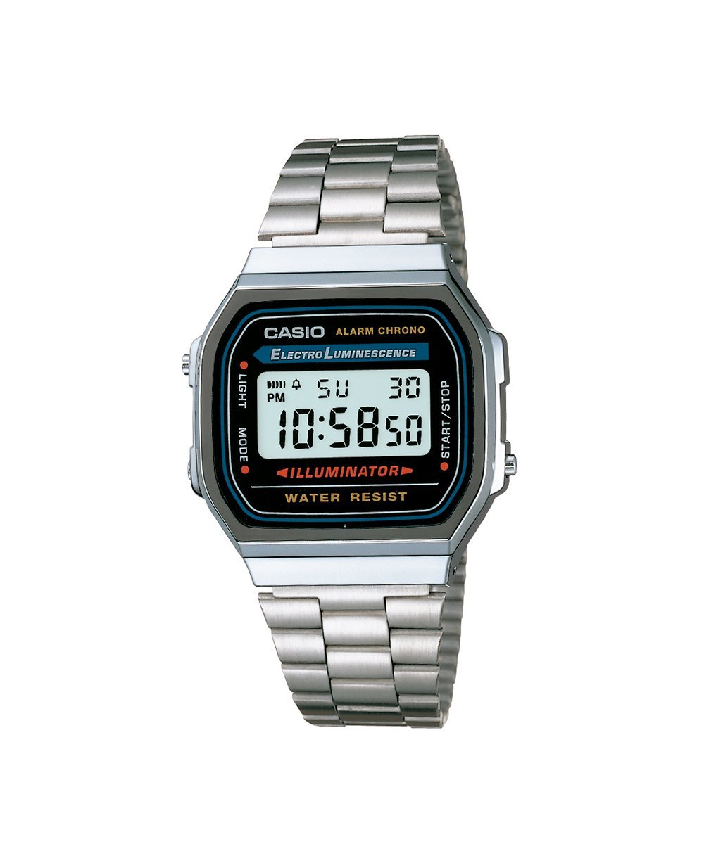 Reloj Casio Vintage A168WA-1W Plateado