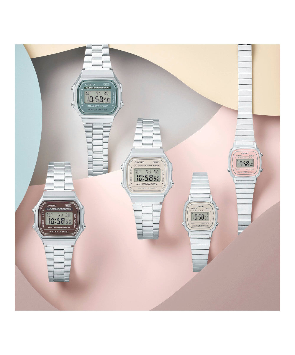 Reloj Casio Vintage A168WA-3AY Plateado