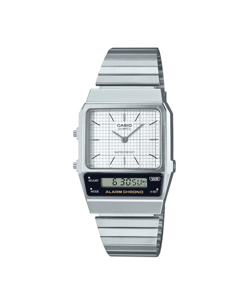 Reloj Casio Vintage AQ-800E-7A Blanco