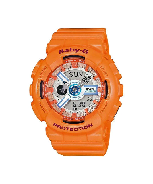 Reloj Casio Baby-G BA-110SN-4A Naranja