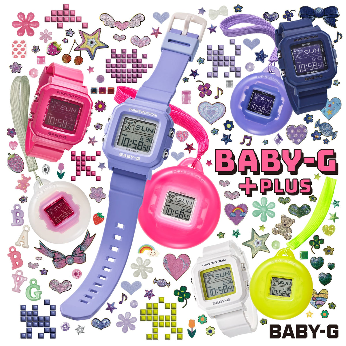 Reloj Casio Baby-G BGD-10K-6 Morado