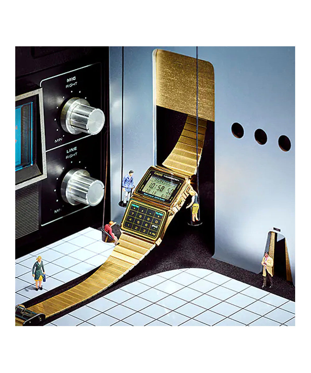Reloj Casio Vintage DBC-611G-1 Dorado