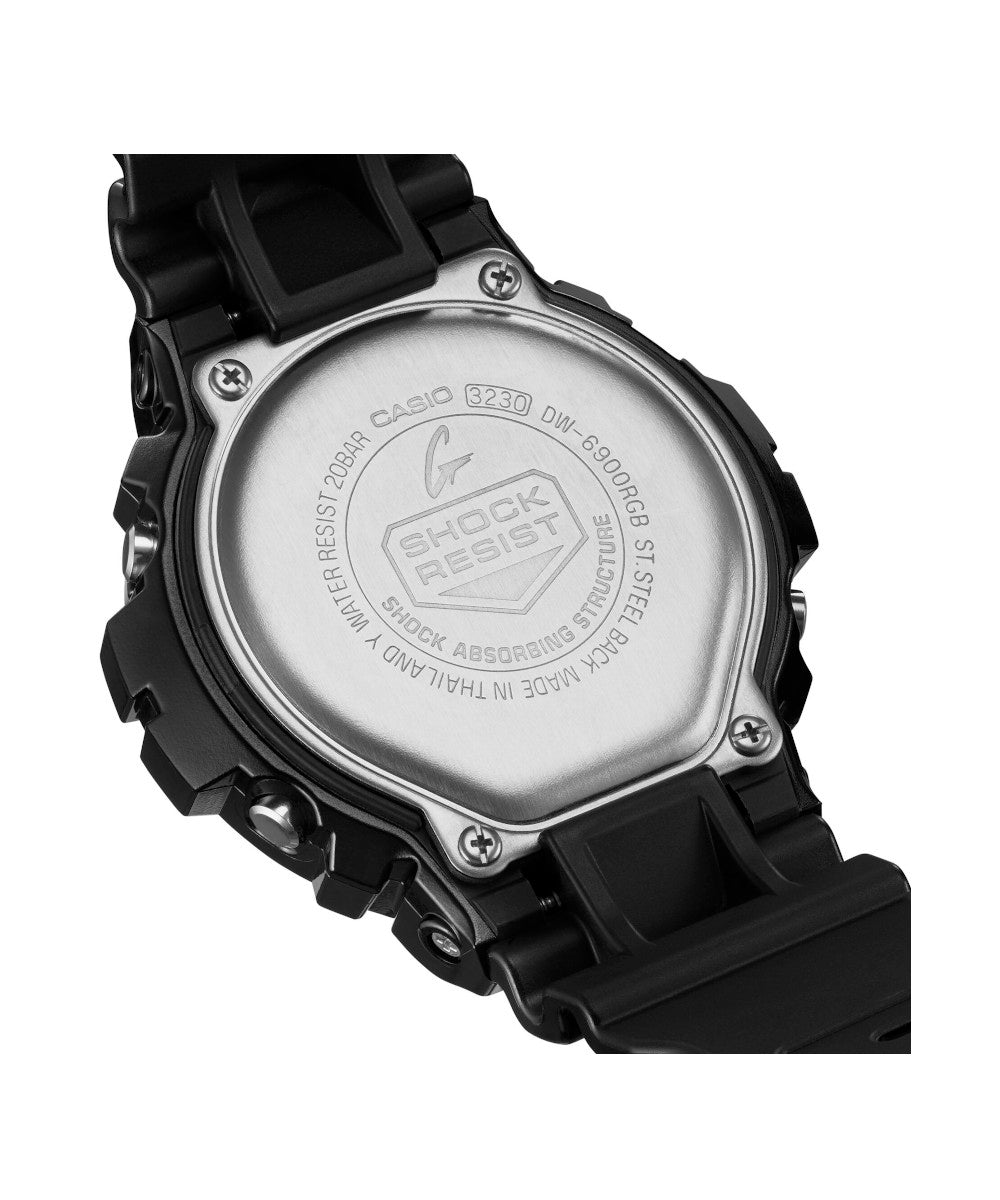 Reloj Casio G-Shock DW-6900RGB-1 Negro