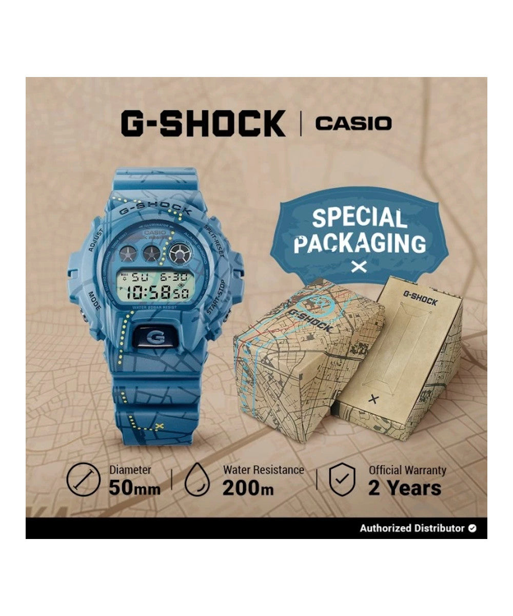 Reloj Casio G-Shock DW-6900SBY-2 Azul