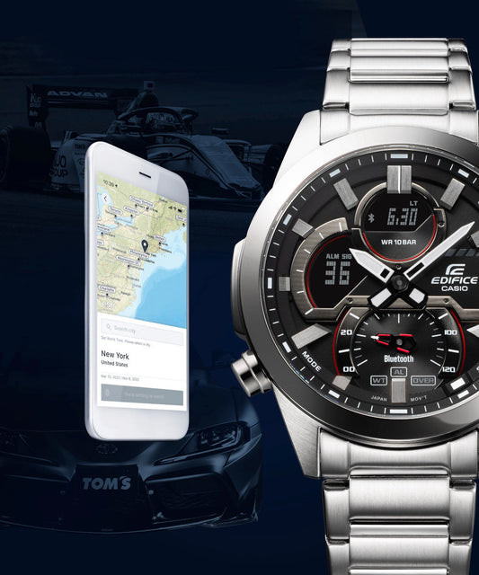 Reloj Casio Edifice ECB-30D-1A Negro