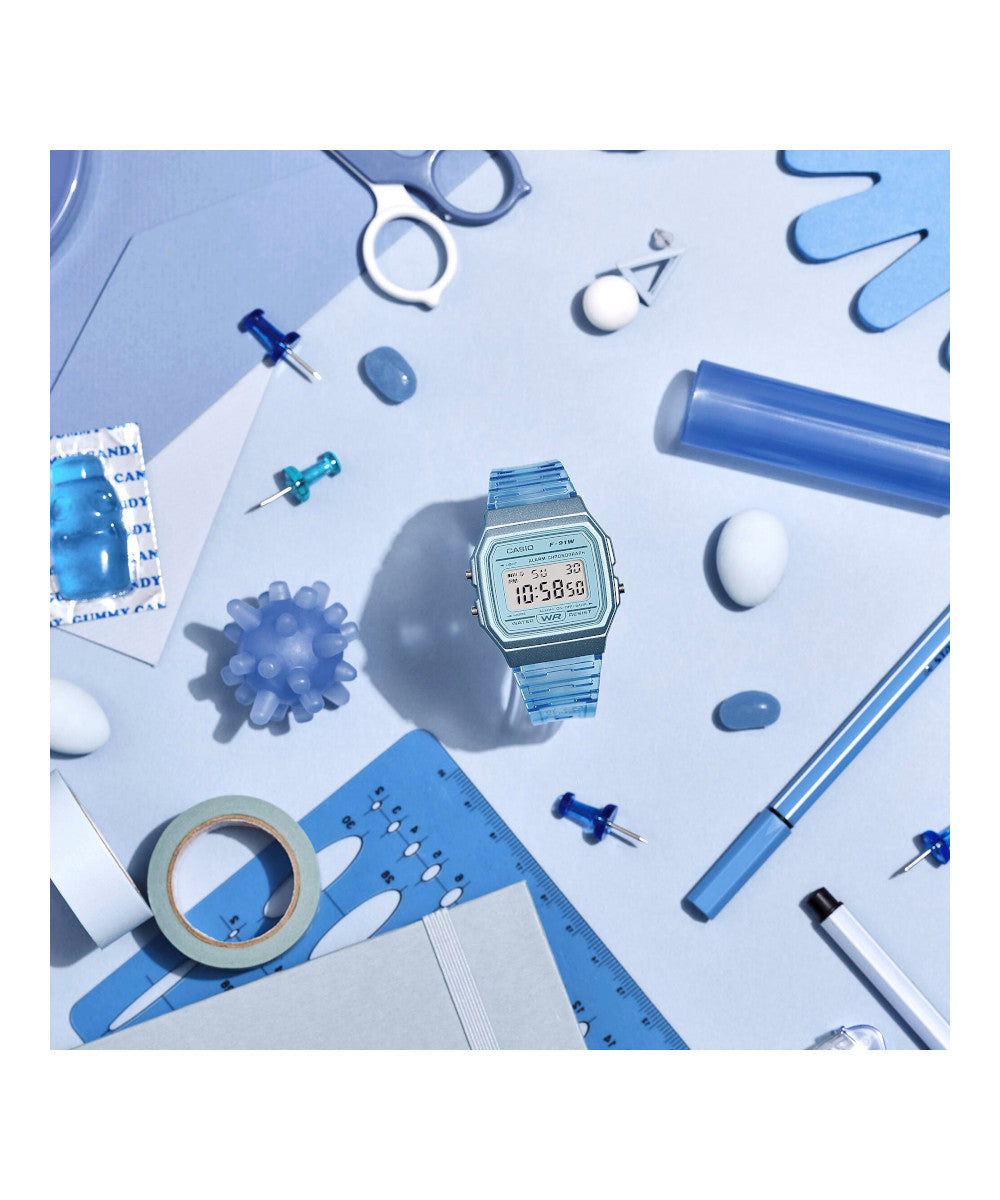 Reloj Casio F-91WS-2 Azul