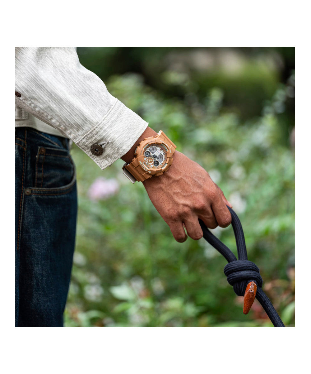 Reloj Casio G-Shock GA-100SHB-5A Café