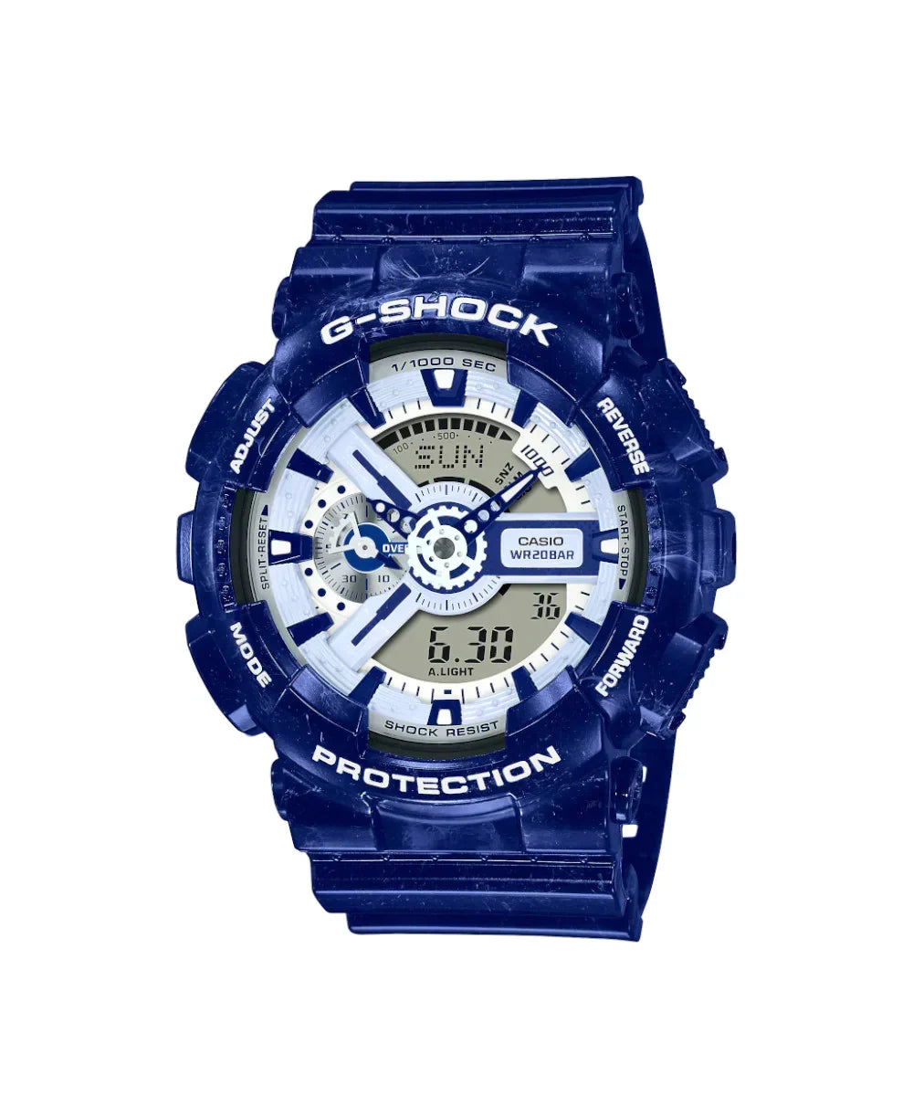 Reloj Casio G-Shock GA-110BWP-2A Azul