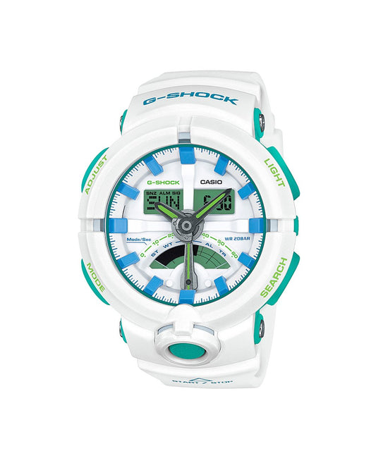 Reloj Casio G-Shock GA-500WG-7A Blanco