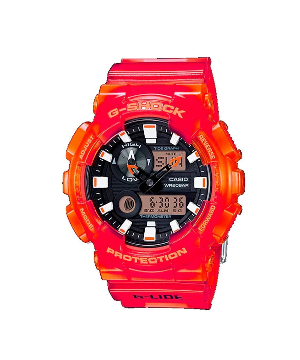 Reloj Casio G-Shock GAX-100MSA-4A Rojo