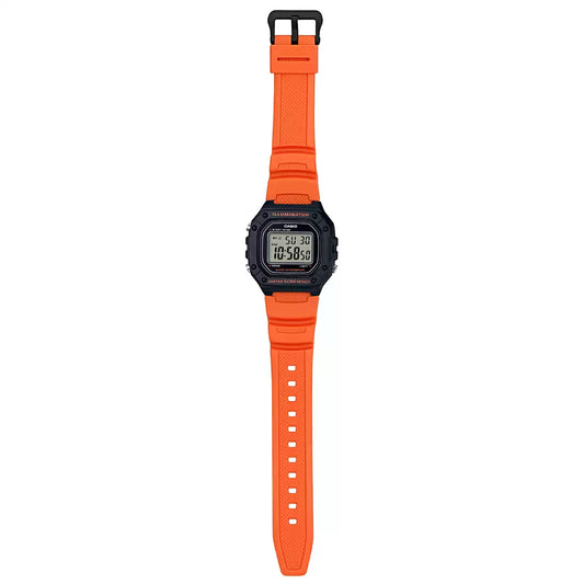 Reloj Casio W-218H-4B2V Naranja