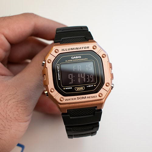Reloj Casio W-218HM-5BV Negro
