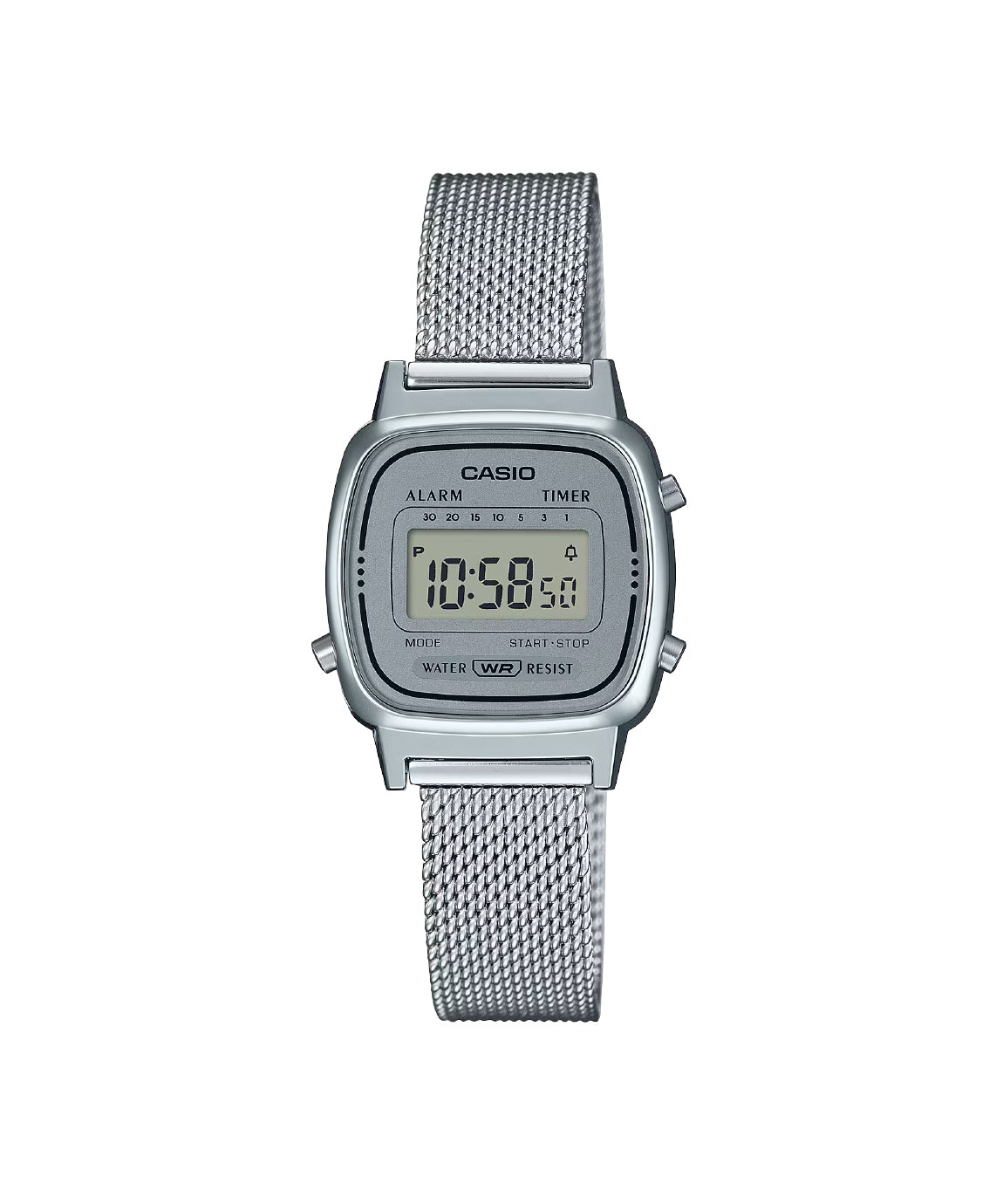 Reloj Casio Vintage LA670WEM-7 Plateado