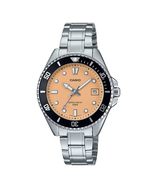 Reloj Casio MDV-10D-4A2V Naranja