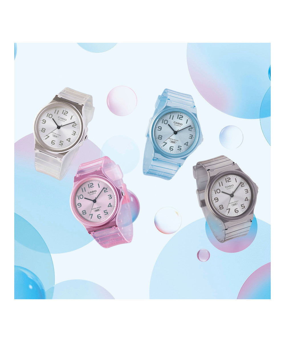 Reloj Casio MQ-24S-7B Blanco