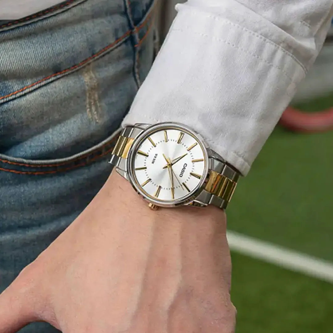 Reloj Casio MTP-1303SG-7AV Blanco