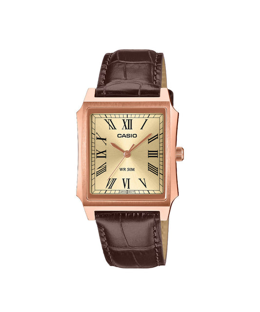 Reloj Casio MTP-B190RGL-9BV Café