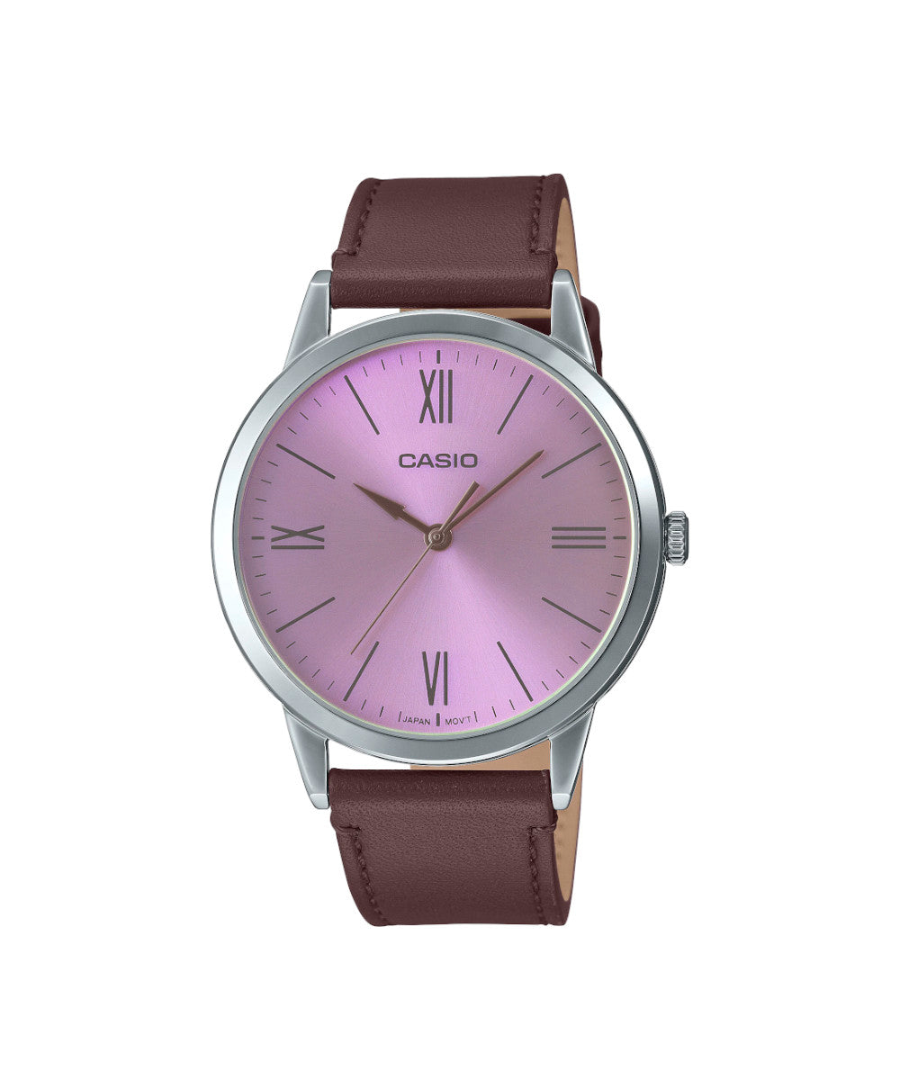 Reloj Casio MTP-E600L-5B Café