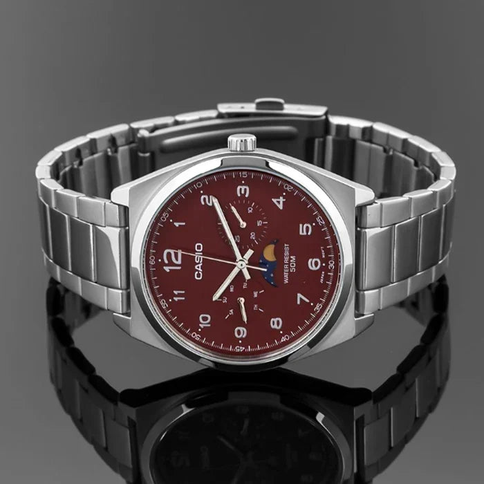 Reloj Casio MTP-M300D-4AV Rojo