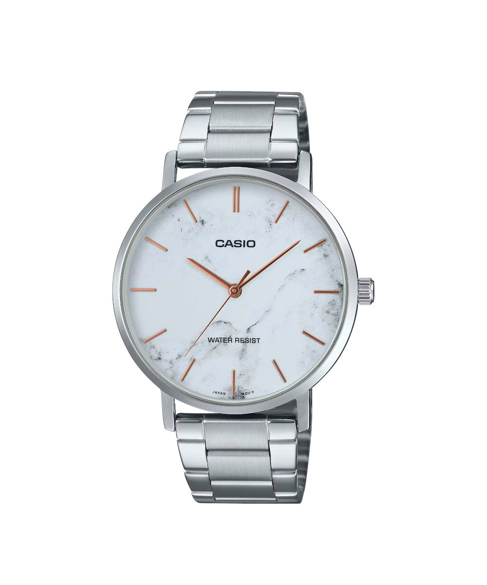 Reloj Casio MTP-VT01DM-7AU Blanco