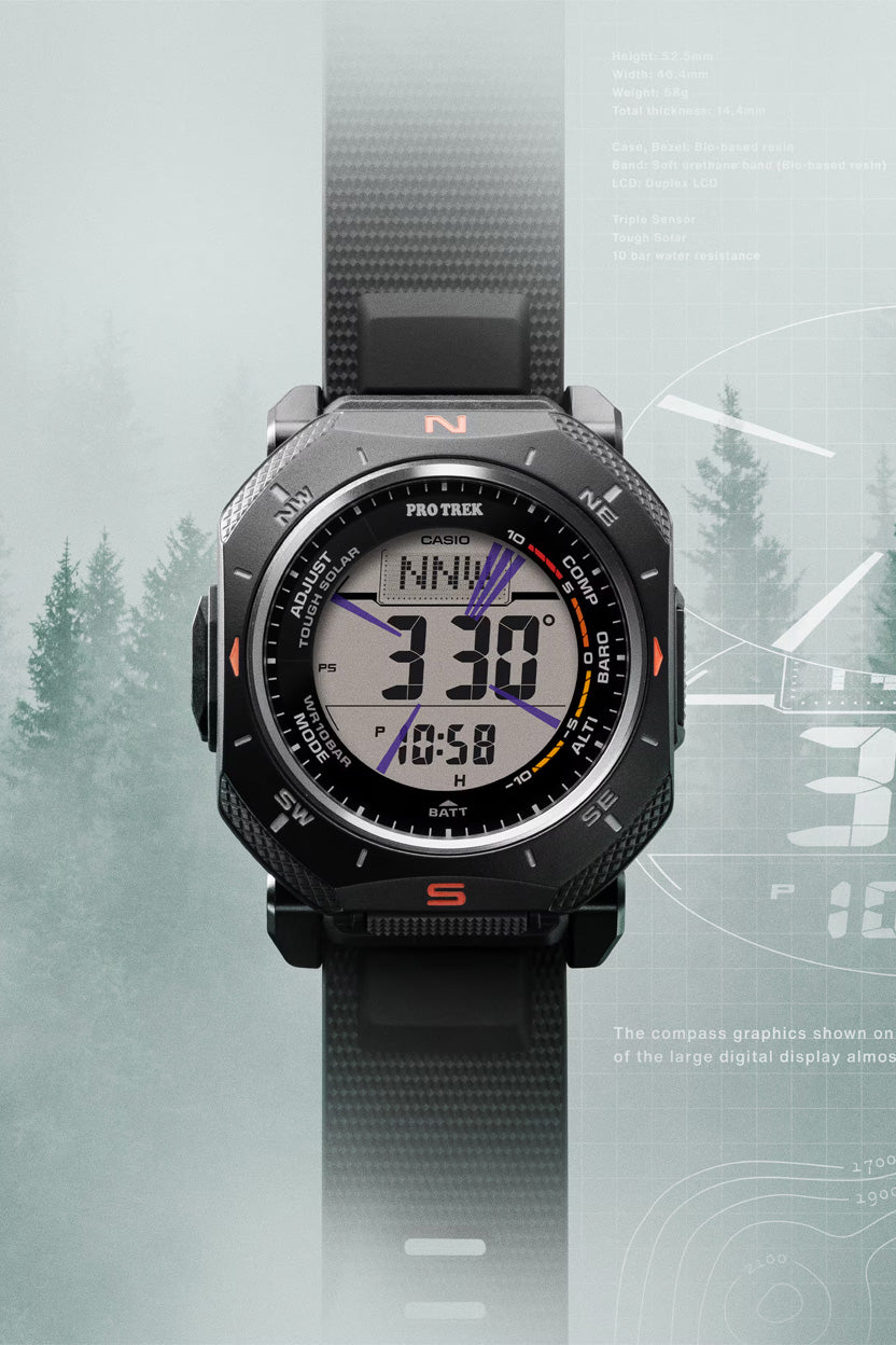 Reloj Casio Pro Trek PRG-69-1 Negro