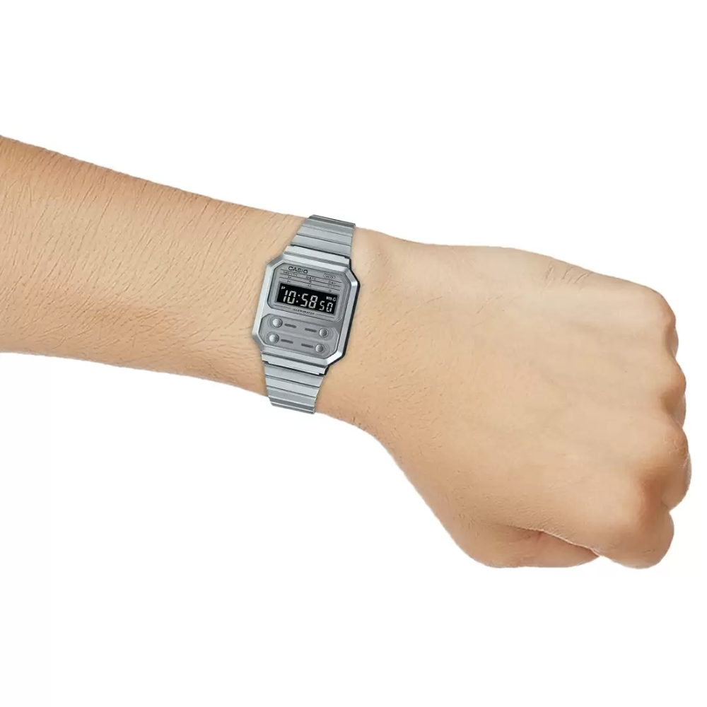 Reloj Casio Vintage A100WE-7B Plateado