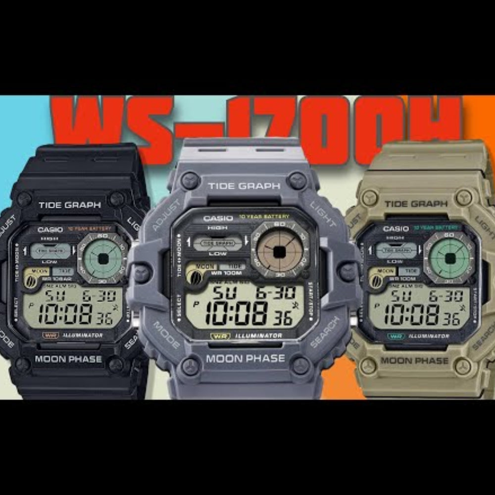 Reloj Casio WS-1700H-8AV Gris