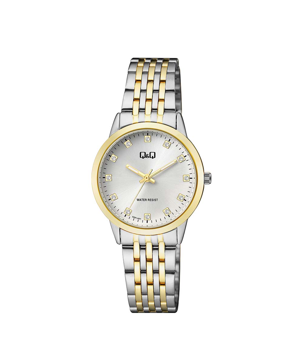 Reloj Q&Q QZ81J401Y Plateado