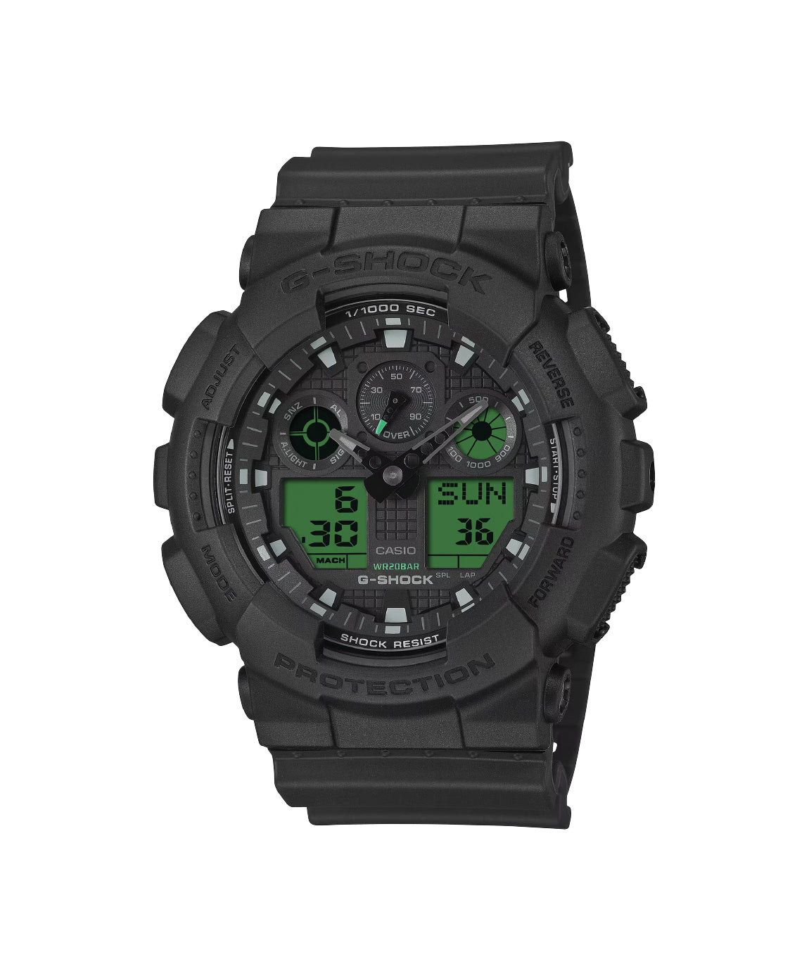 Reloj Casio G-Shock GA-100BEG-1A Negro