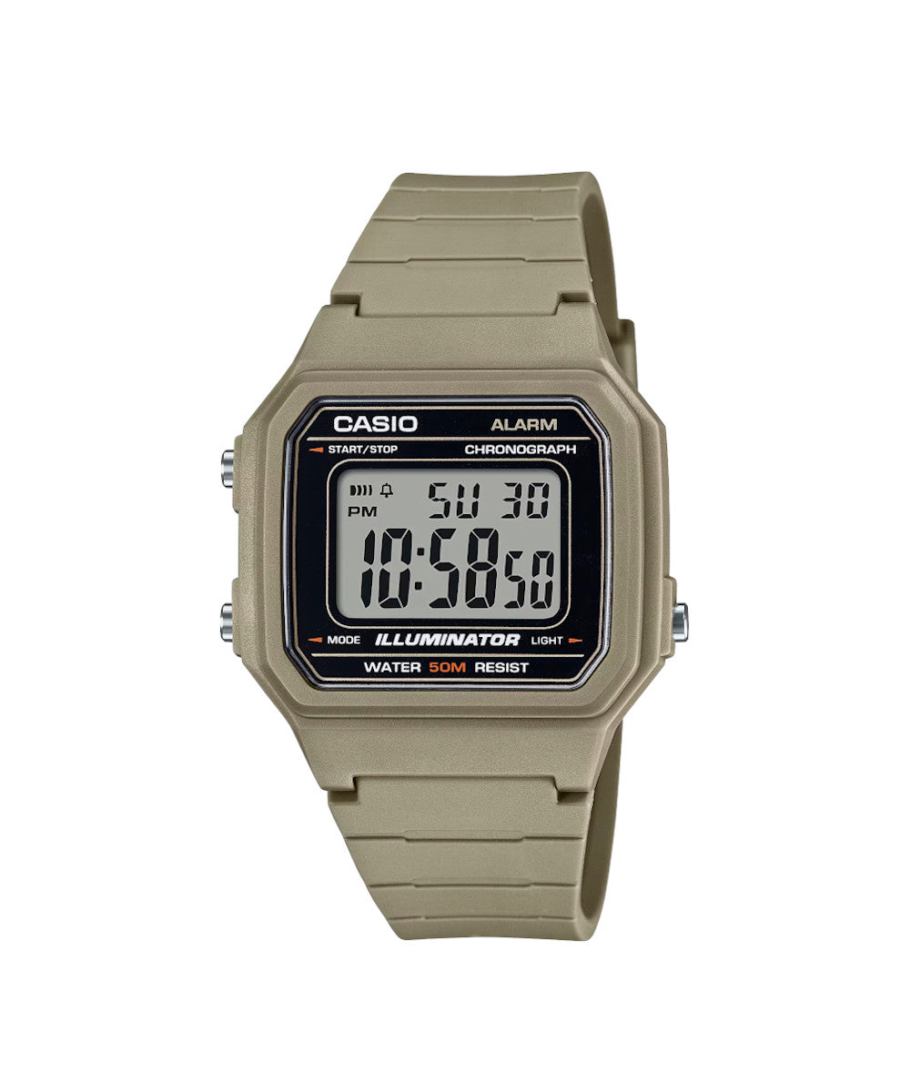 Reloj Casio W-217H-5AV Café