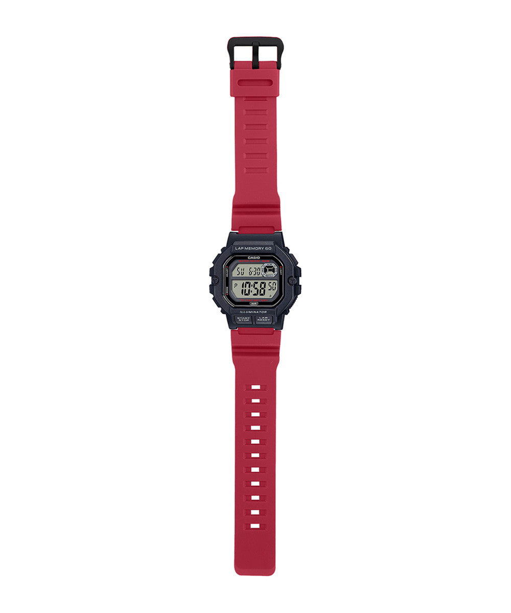Reloj Casio WS-1400H-4AV Rojo